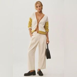 Anthropologie x Pilcro Mid-Rise Wide-Leg Trouser Jeans - size 34 NWT